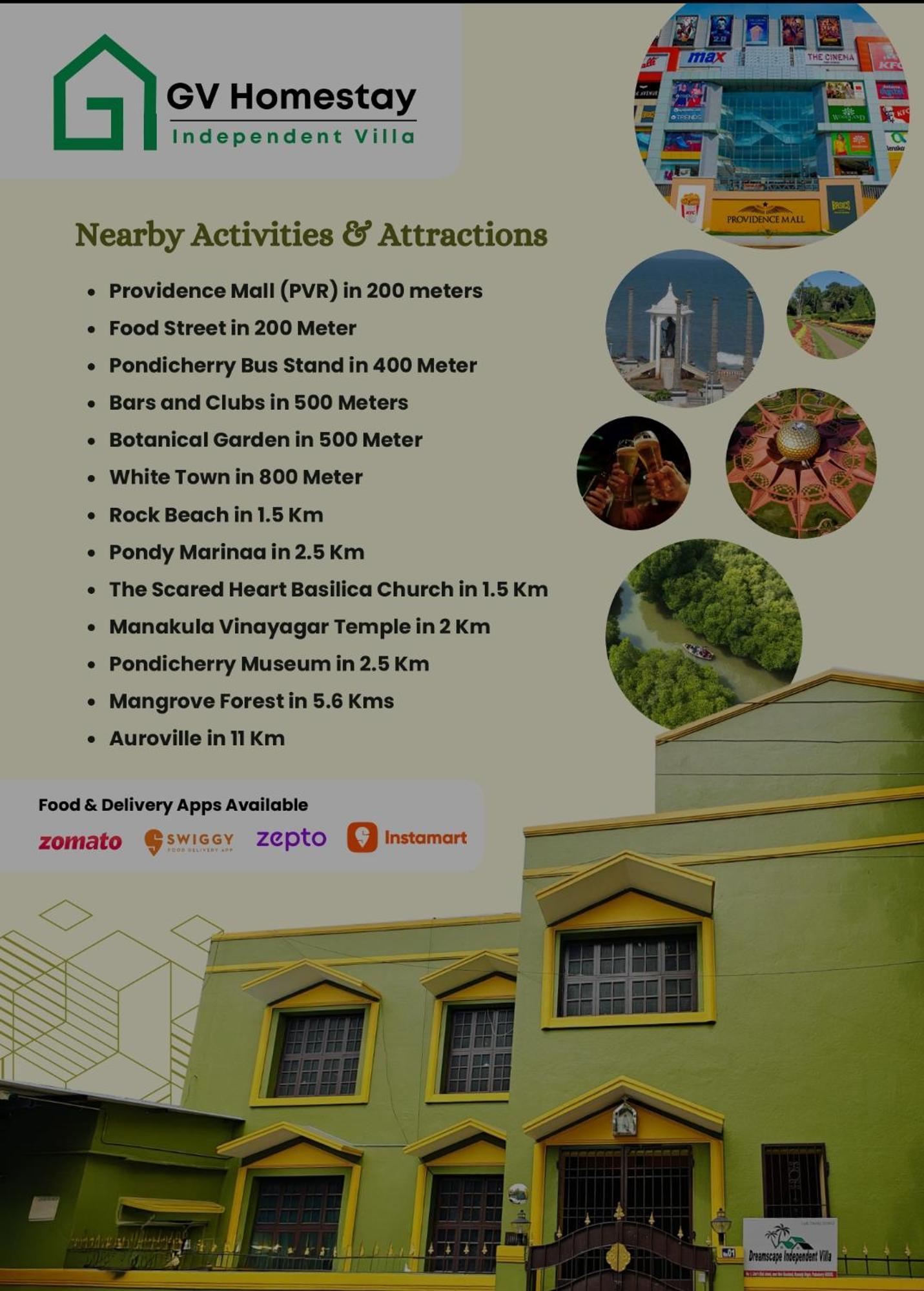Gv Homes Independent Villa Pondicherry Bagian luar foto